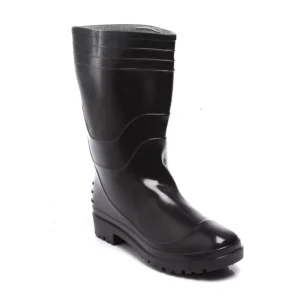 Agarson Full PVC Dual Density Safety Shoes VIRAT Black