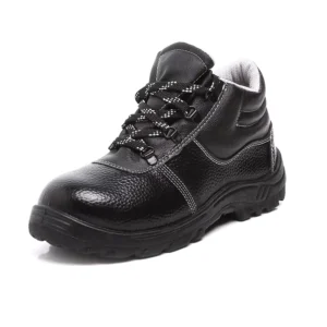 Agarson Innova PVC Sole Steel Toe Black Safety Shoes