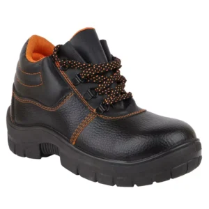 Hitman Power 4 Steel Toe PVC Safety Shoe Black