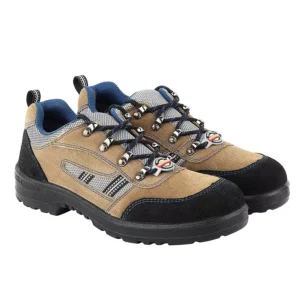 Liberty Warrior 98-254 SSBA Brown Genuine Leather Steel Toe Safety Shoes