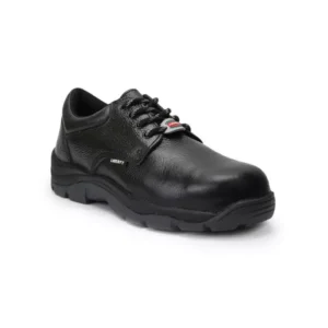 Liberty Freedom Shield-CT Rubber Sole Composite Toe Low Ankle Leather Black Safety Shoes