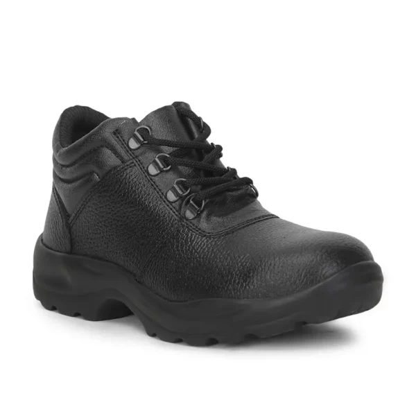 Liberty Freedom Shakti-AK PU Sole Steel Toe High Ankle Barton Leather Black Safety Shoes