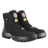 Liberty Warrior Jungle King Double Density Black Canvas Safety Boot