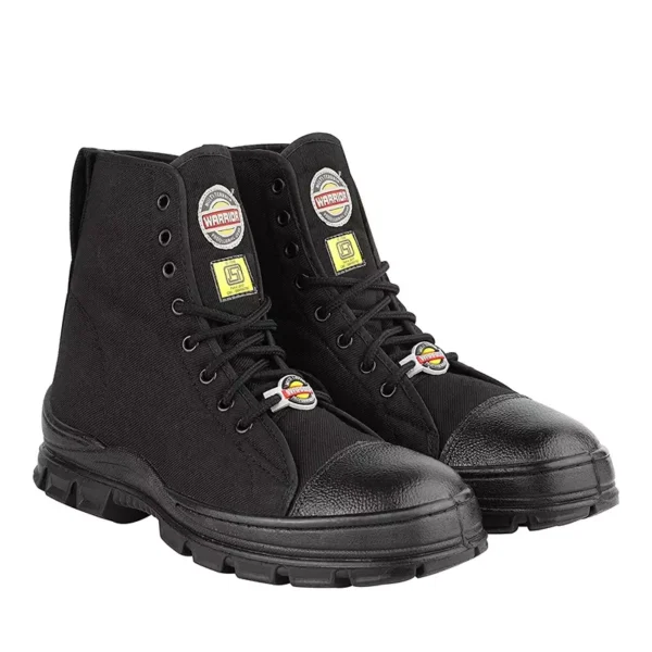 Liberty Warrior 88-46HSTG Double Density Black Canvas Boot