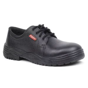 Liberty Fighter Genuine Leather Steel Toe Black Safety Shoes