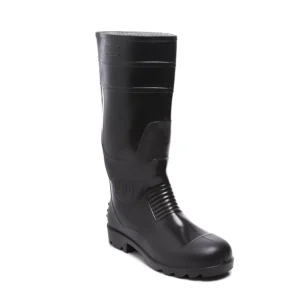 Agarson Full PVC Dual Density Safety Shoes SUPERGOLDISI Black
