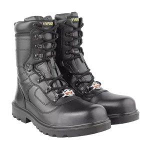 Liberty Combat Leather Soft Toe Black Military Safety Boot, LB-C2058