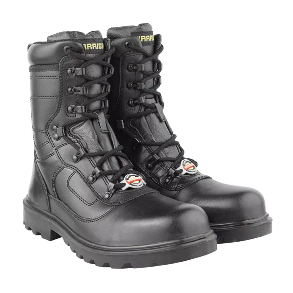 Liberty Combat Leather Soft Toe Black Military Safety Boot, LB-C2058