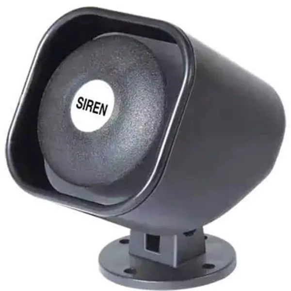 Quick Sense Qs-H2 Plastic 220V -110 dB Hooter Security Loud Sound Alarm for Bank Standard