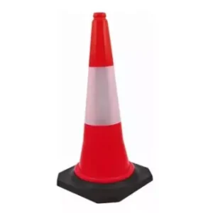 BELLSTONE PVC Traffic Safety Cones (Pack of 10)