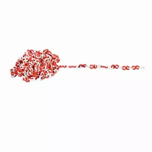 Ladwa Traffic Safety Plastic Chain White & Red for Road Safety, LPC