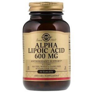 Solgar Alpha Lipoic Acid 600mg Tablets 50?s