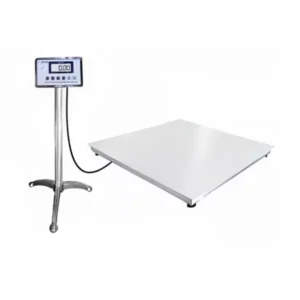 Aczet CTG - 1 T4L 1 Ton Capacity Stainless Steel Floor Scale with Platform Size 1000x1000 mm