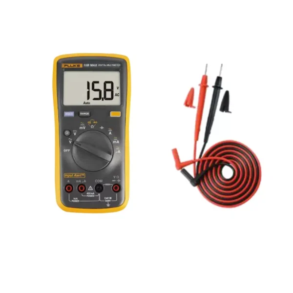 Fluke 15B MAX 01 Digital Multimeter With TL 75
