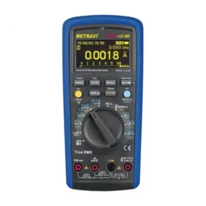 Metravi Digital TRMS Multimeter OLED Display Blue & Black, Metrasafe-20