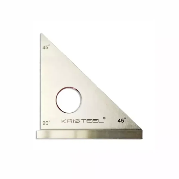 Kristeel Set Square with Base Tool Steel