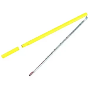 AS ONE 0 TO 100 DEGREES Thermometer Fluororesin Coated Alcohol Type