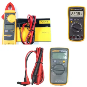 Clamp Meter & Digital Multimeter Combo Kit Fluke 101 + Fluke 362 + Fluke 17B+