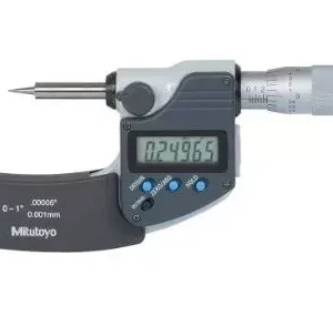 Baker Tube Type Micrometer Both End Spherical Hardened Steel Face