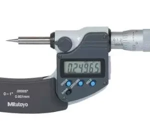 Baker Point Type 15? Hardened Steel Measruring Tip Micrometer MMC Series (0 to 100 mm)