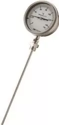 Baumer 100 mm 0-100?C Thermometer Gauge CB-F-2-4BM-ZI-2C-12INCH-100DEG-C