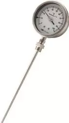 Baumer 0-100?C Thermometer Gauge CA-F-2-4BM-ZJ-2C-300MM-A2-01-PG-(0/100)