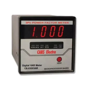 Metravi Digital VAR Meter Three Phase 96x96 mmsq, CE-03VAR