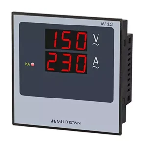 Multispan AV-12-B1 Digital Ampere & Volt Meter