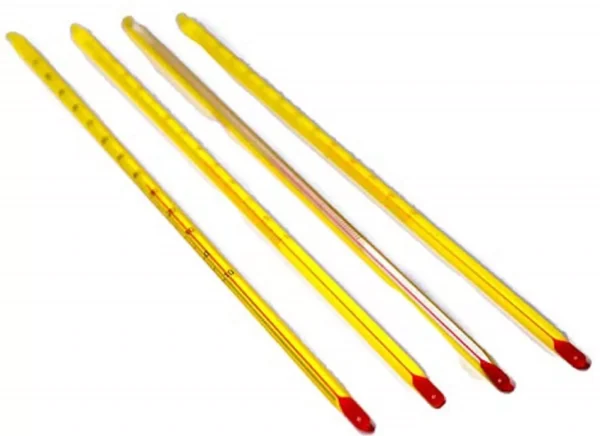 Paul Scientific Works Non Mercury Glass Thermometer 10 To110 Deg Celsius 3 Pcs + 220 Fahrenheit 1 Pc