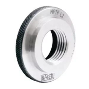 Baker NPTF L2 Basic Taper Thread Ring Gauge