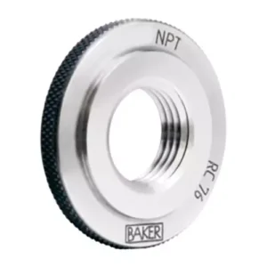 Baker NPT L1 & L3 Taper Thread Plug Gauge 1/8-27 inch, TPG-T
