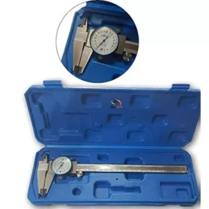 Krost Accu Plus Industrial 8-Inch/200 mm Dial Steel Vernier Calliper (Silver)