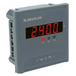 Elmeasure Sl 3V Class 1.0 Inbuilt Three Phase Voltmeter