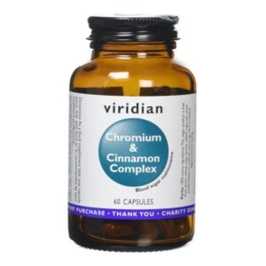 VIRIDIAN Chromium & Cinnamon Complex Vcaps 60?s