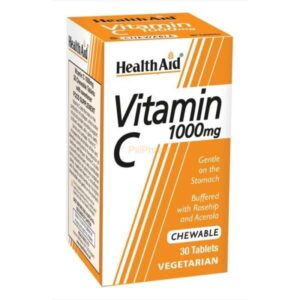 Health Aid Vitamin C 1000mg Tablets Chewable 30?s