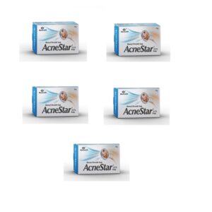 Acnestar 2.5% Soap, (75gm) (pack of 5)
