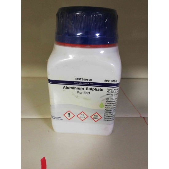Aluminium Sulphate Purified 500Gm