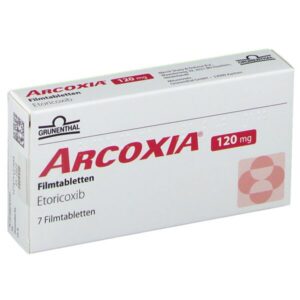 ARCOXIA (Etoricoxib) Tablets 120mg 7?s