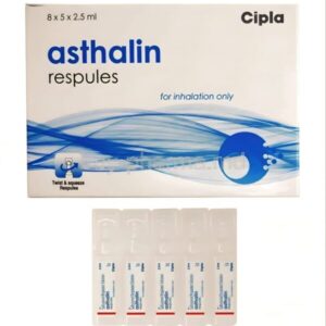 Asthalin 2.5mg Respules 2.5ml 40 Pack