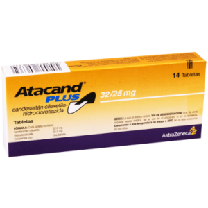 ATACAND ? PLUS 32 / 25 mg ( Candesartan cilexetil / Hydrochlorothiazide ) 14 tablets