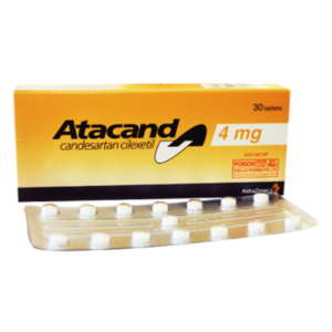Atacand 4 mg ( Candesartan cilexetil ) 14 tablets