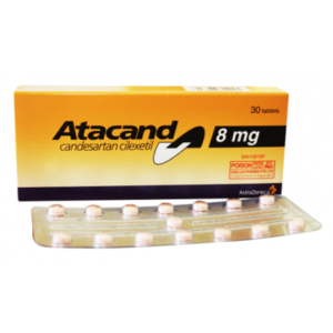 Atacand 8 mg ( Candesartan cilexetil ) 28 tablets