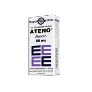 Ateno 50 mg ( Atenolol ) 20 tablets