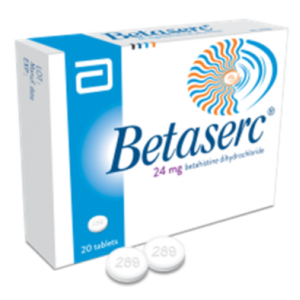 Betaserc 24 mg ( Betahistine ) 40 tablets