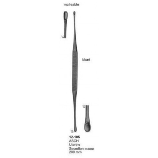 Biopsy Curettes Asch Uterine Secretion Scoop 200 mm