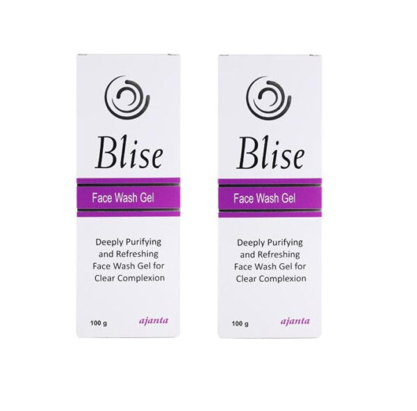 Blise Face Wash Gel 100gm ,pack of 2