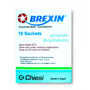 BREXIN 20 MG ( PIROXICAM ) 10 SACHETS