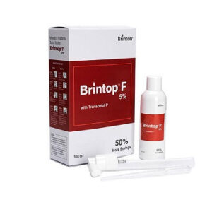 Brintop F 5% Topical Solution, 100ML