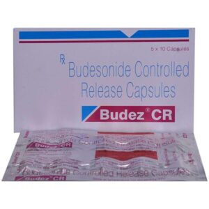 Budez CR (Budesonide) 3mg Caps 50?s