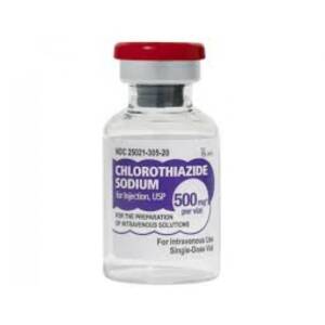 CHLOROTHIAZIDE 500MG PHR1179-500MG